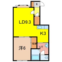 第一大雪マンションの物件間取画像